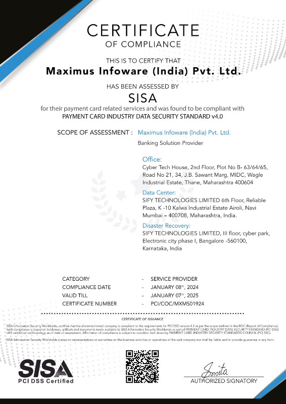 maximus infoware cmmi